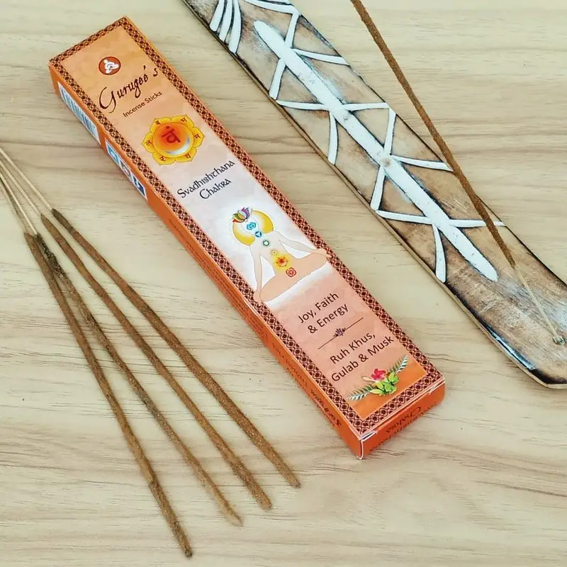 Gurugees Svadhishthana Sacral Chakra 15g Box