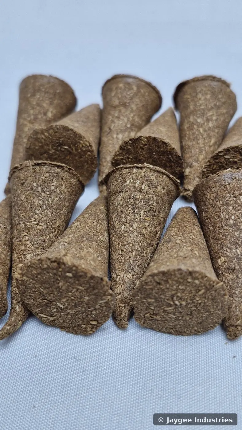 Close up of Herbs & Spices Palo Santo cones