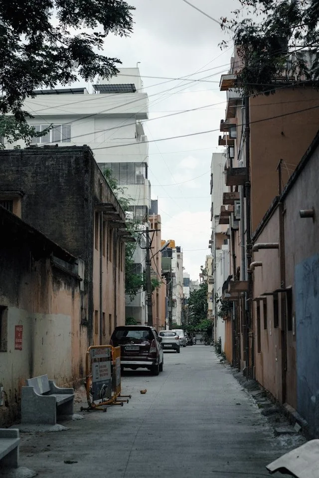 A quiet lane in Bangalore — the neighbourhood where Jaygee Industries was born
